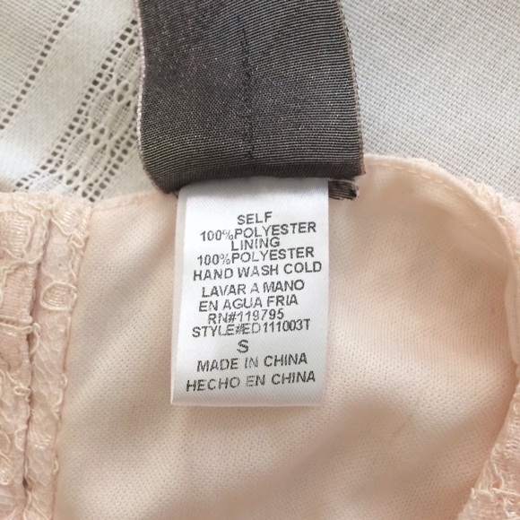 Moon Collection Pink Lace Dress - Picture 6 of 8